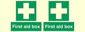 first aid box
